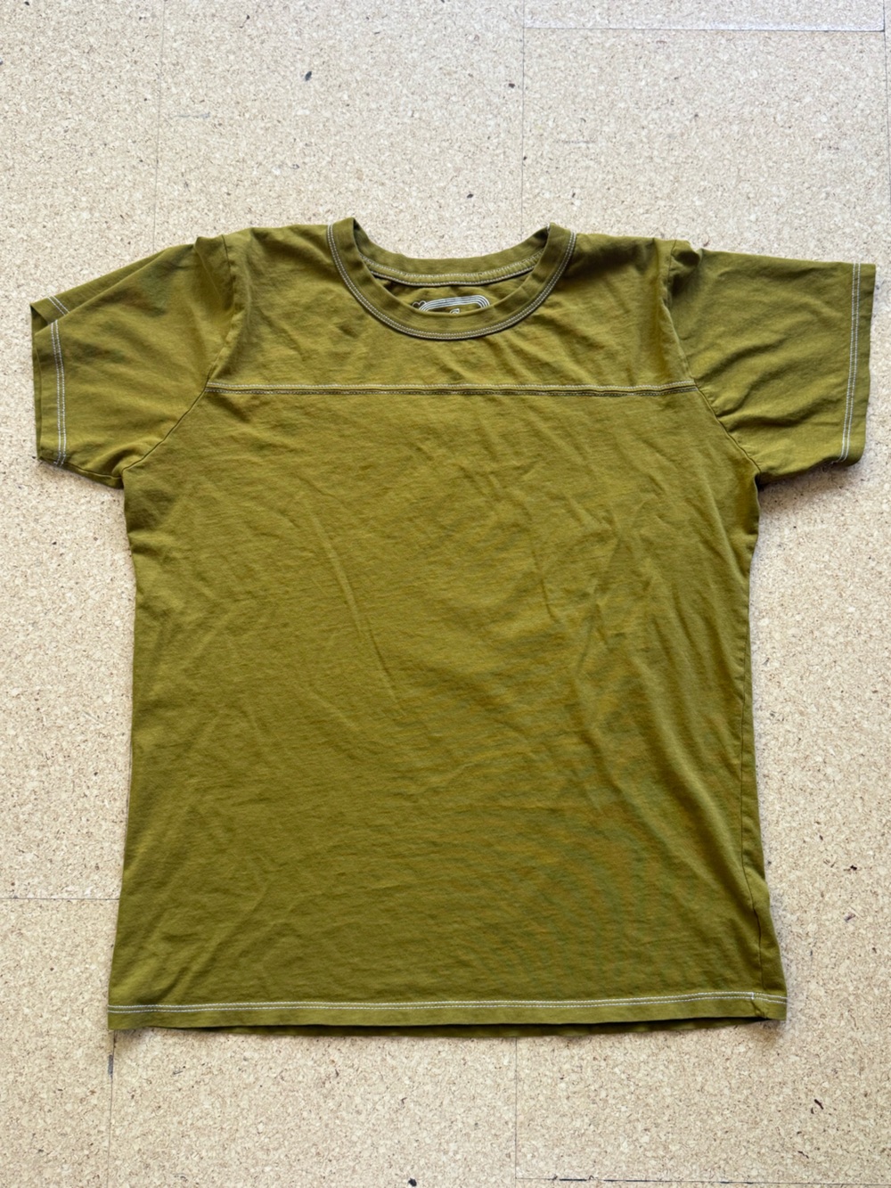Big Bud Press Jr Varsity Tee - olive green - size S